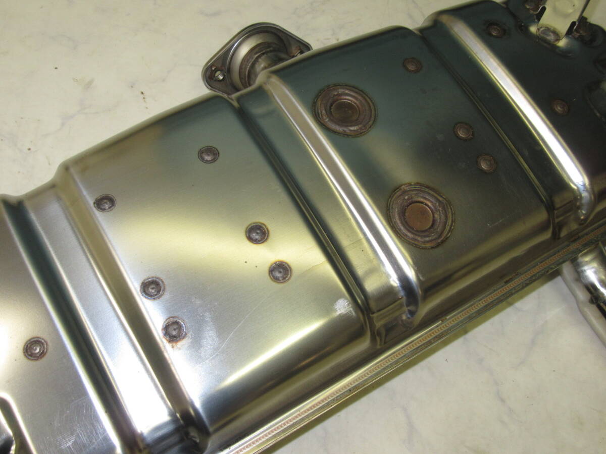 マツダ ND5RC ロードスター純正マフラー リアピースのみ中古品 ND系 P54B 目立つ傷や見た目の破損無し!このまま使用可!直接引き取り可!_画像6