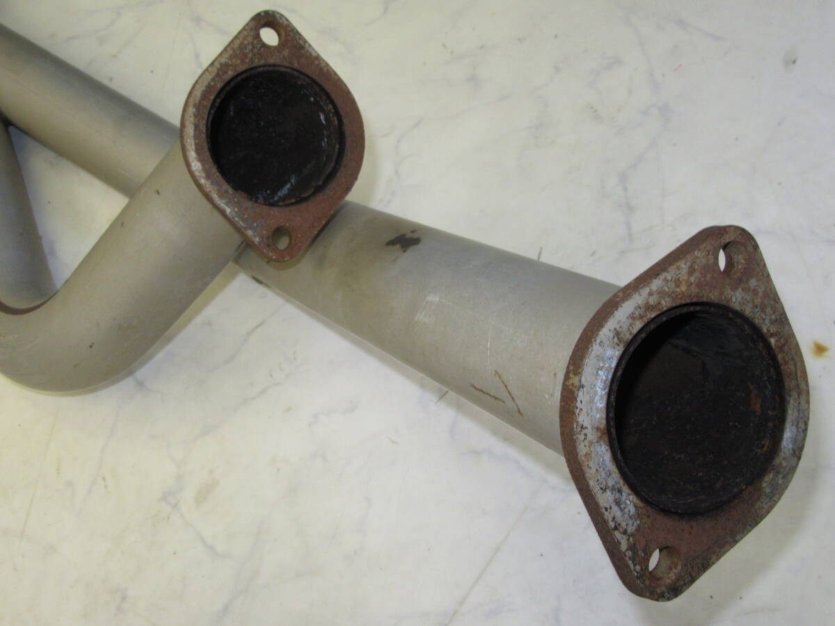 全国送料無料！BCNR33 BNR34 スカイラインGT-R用TRUST フロントパイプ中古品 RB26DETT トラスト 302-NS003 割れ等無し 70φ～80φ 当時物!?_画像3