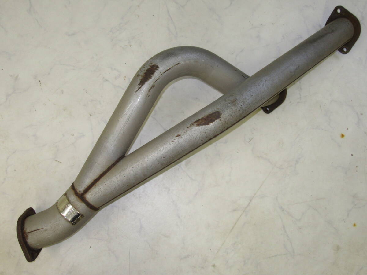 全国送料無料！BCNR33 BNR34 スカイラインGT-R用TRUST フロントパイプ中古品 RB26DETT トラスト 302-NS003 割れ等無し 70φ～80φ 当時物!?_画像2