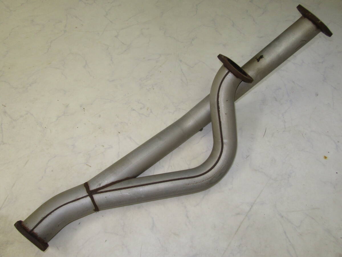 全国送料無料！BCNR33 BNR34 スカイラインGT-R用TRUST フロントパイプ中古品 RB26DETT トラスト 302-NS003 割れ等無し 70φ～80φ 当時物!?_画像1