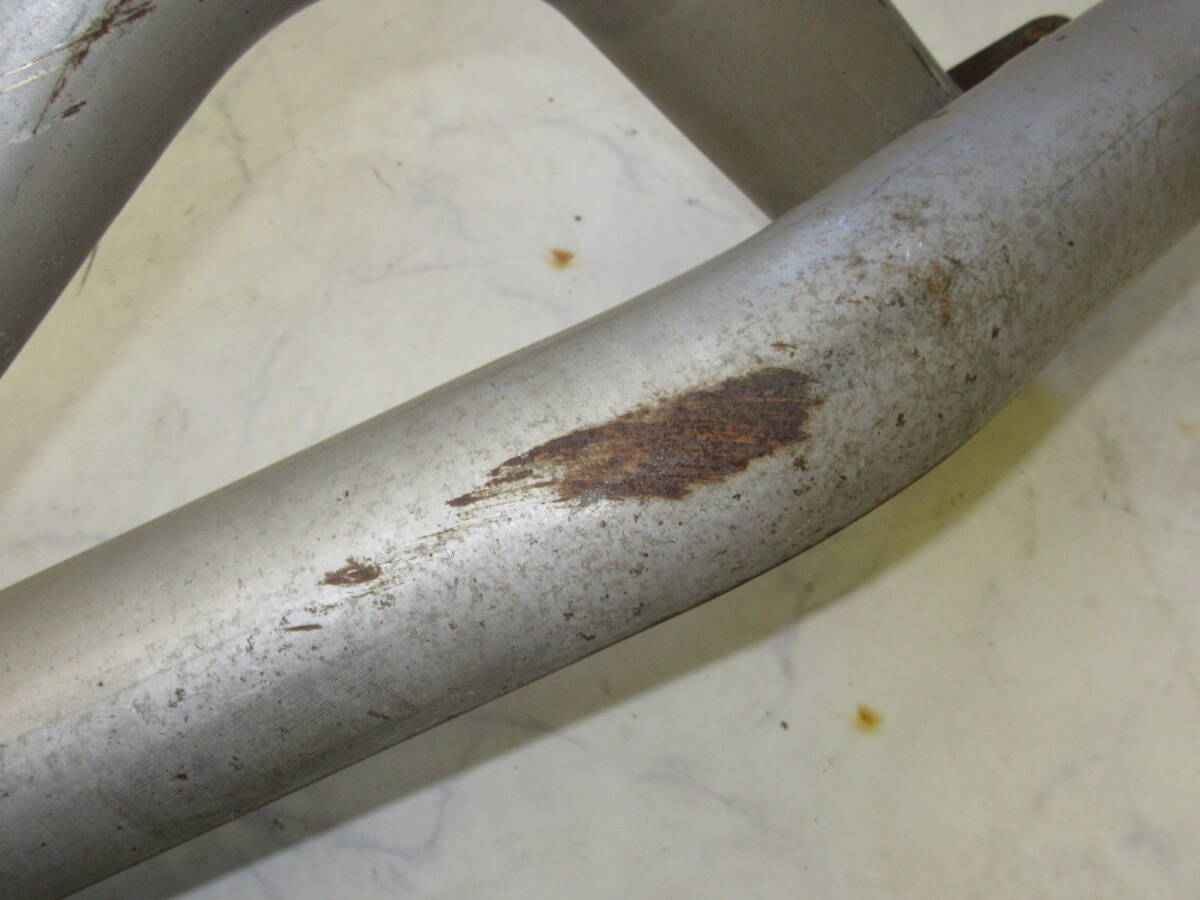 全国送料無料！BCNR33 BNR34 スカイラインGT-R用TRUST フロントパイプ中古品 RB26DETT トラスト 302-NS003 割れ等無し 70φ～80φ 当時物!?_画像7