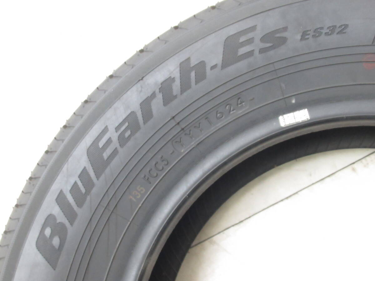 未使用品!ヨコハマ ブルーアースES32 145/80R12 74S 2024年製 ラジアルタイヤのみ2本セット ザッツ,ライフ,ミラ,ミニカ,エッセ他!_画像3