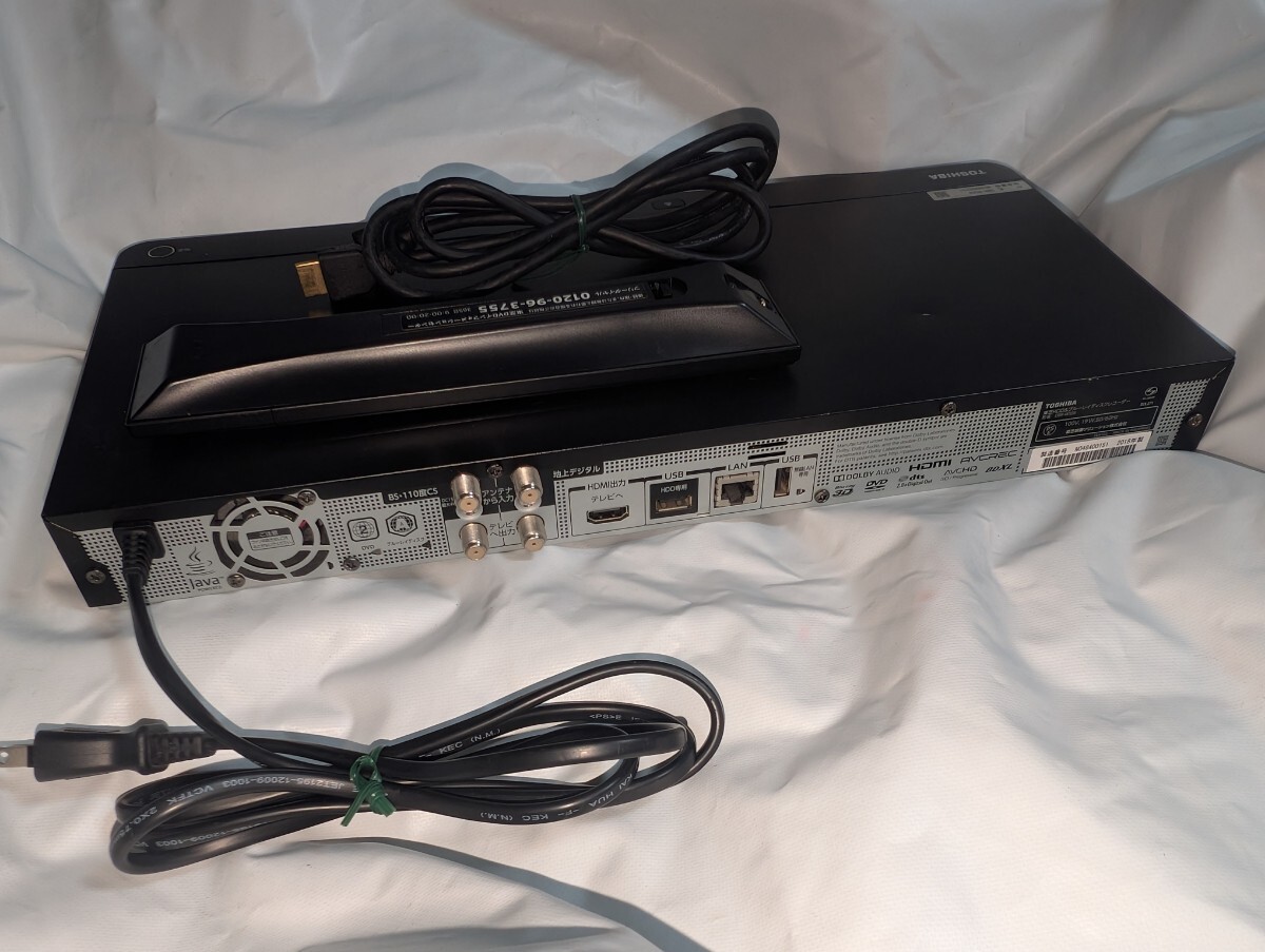 TOSHIBA 東芝 DBR-W508 BDレコーダー SSD 1TB 2チューナー 2018年製　動作品　整備済み レコーダー_画像10