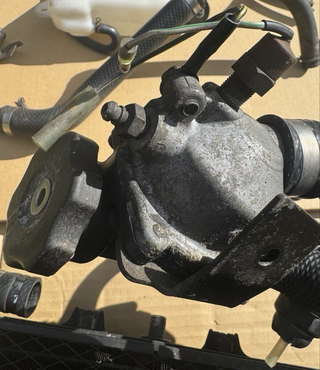 ZRX400 ZRX400Ⅱラジエーター クーラントタンク リザーブタンク サーモスタット まとめ Kawasaki 説明必読_画像10