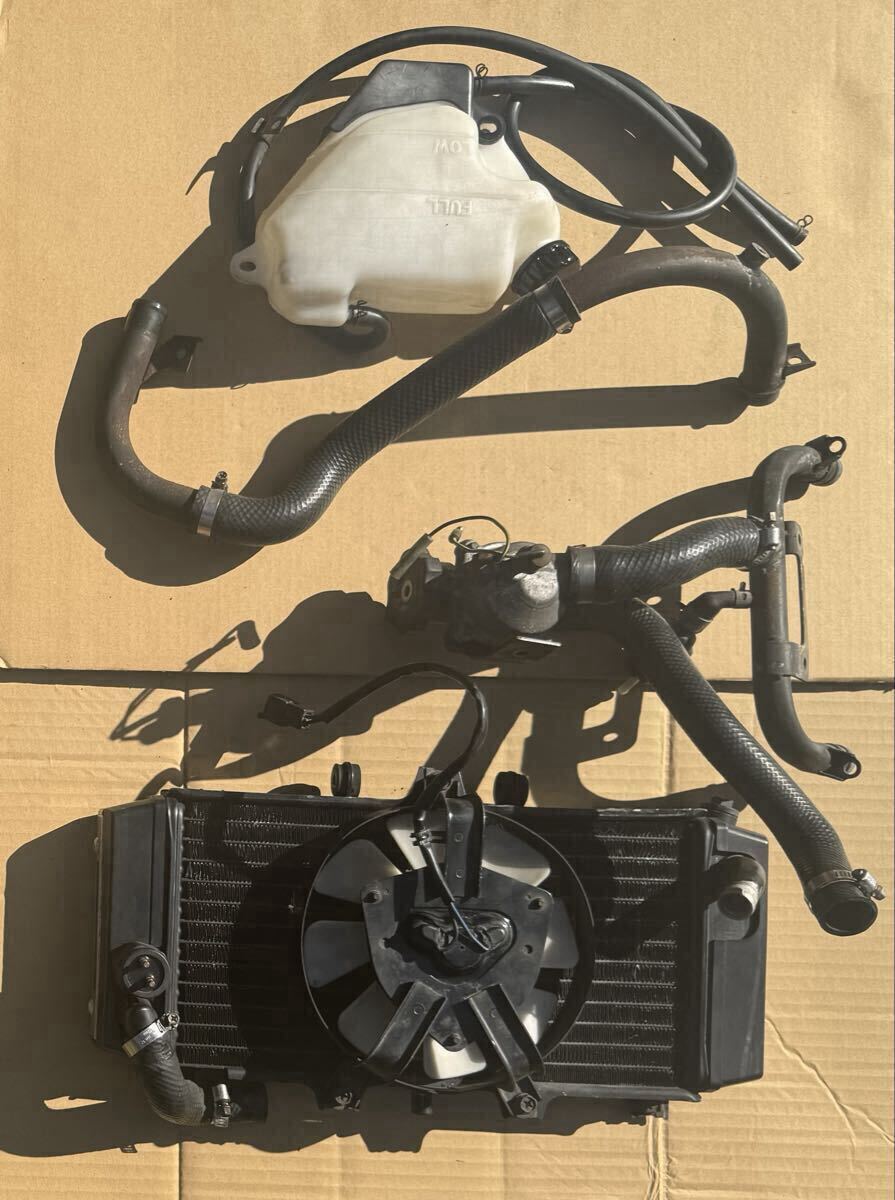 ZRX400 ZRX400Ⅱラジエーター クーラントタンク リザーブタンク サーモスタット まとめ Kawasaki 説明必読_画像5