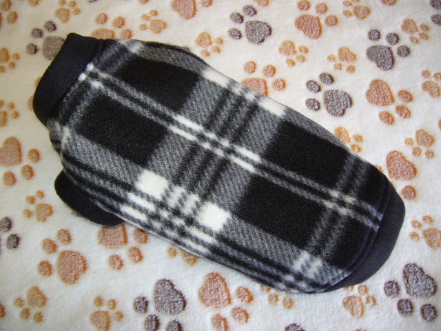 MDダックス等白黒タータンフリーストレーナー_画像1