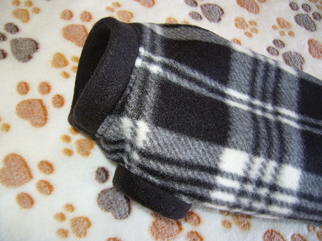 MDダックス等白黒タータンフリーストレーナー_画像2