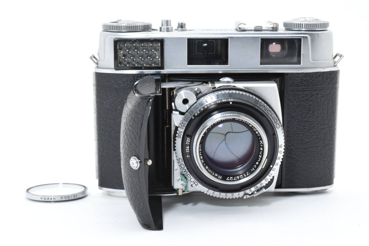 コダック KODAK Retina IIIc 大窓 Xenon C 50mm F2 レチナ III C_画像1