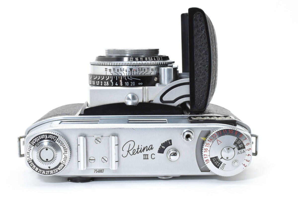 コダック KODAK Retina IIIc 大窓 Xenon C 50mm F2 レチナ III C_画像5