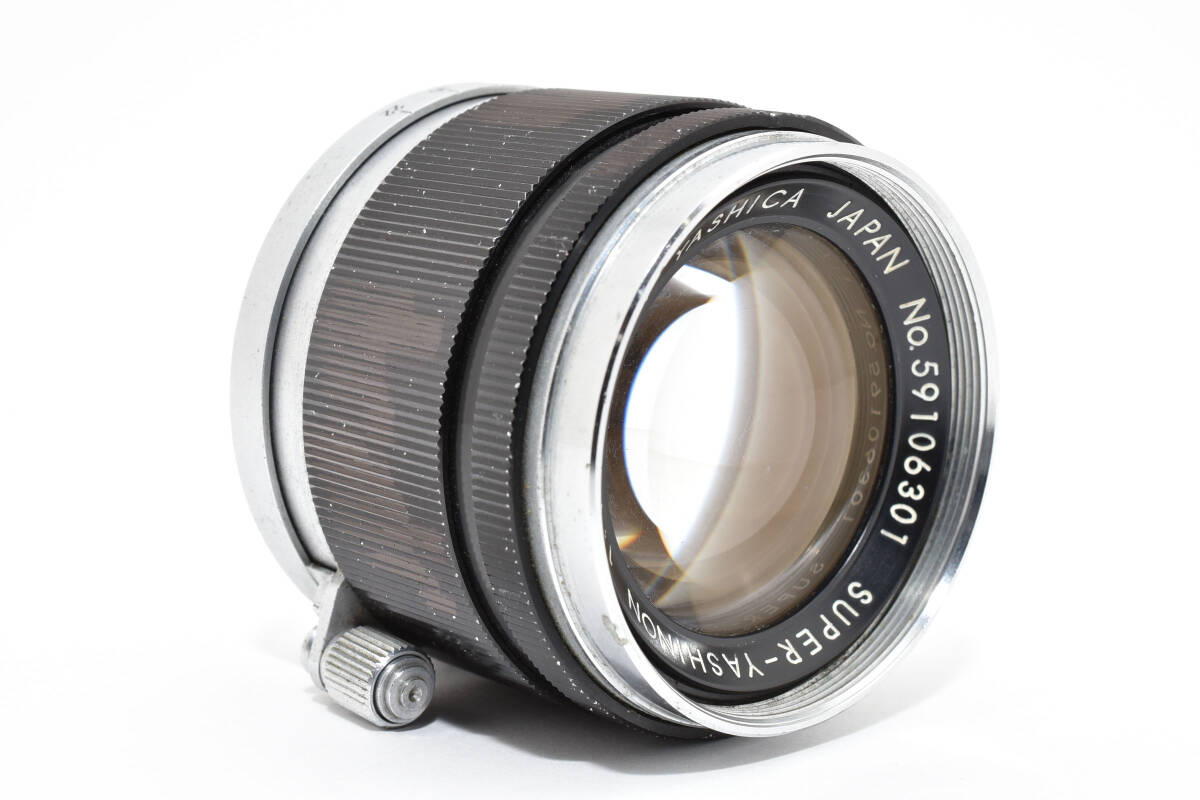 ヤシカ　YASHICA SUPER YASHINON 5cm F1.8 Lマウント _画像3