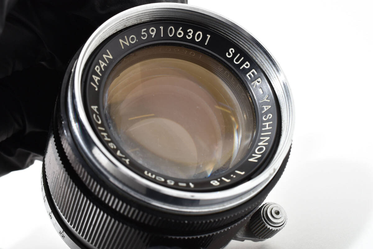 ヤシカ　YASHICA SUPER YASHINON 5cm F1.8 Lマウント _画像10