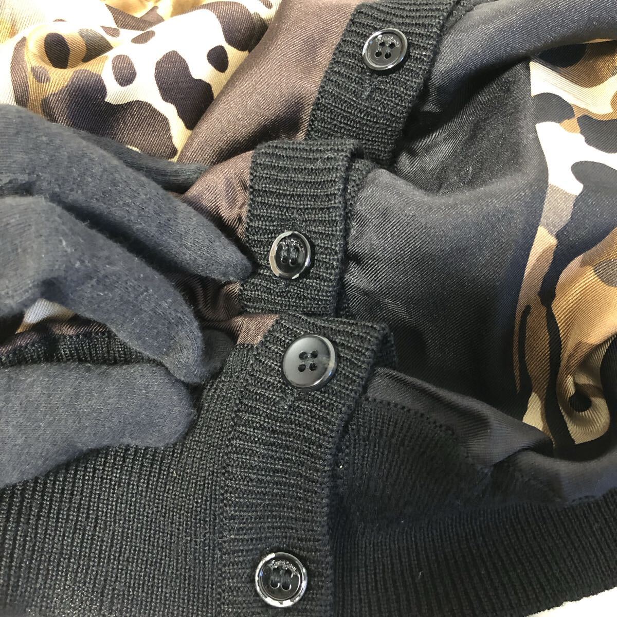 11-68 Salvatore Ferragamo Salvatore Ferragamo ансамбль кардиган tops одежда комплект XS шелк шерсть женский женщина 