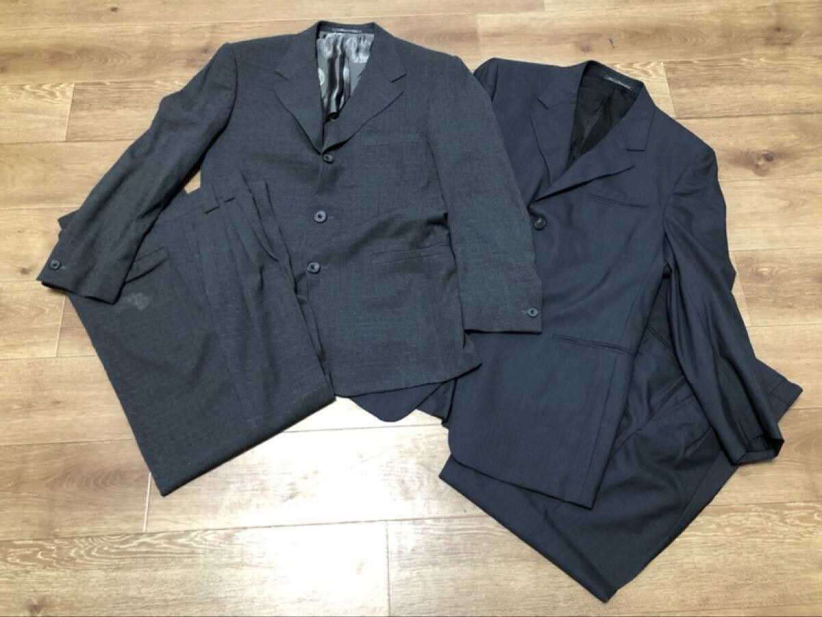 11-49 GIANNI VERSACE ジャンニ ヴェルサーチ スーツ セットアップ メンズ 紳士 セット ジャケット ブランド ファッション_画像1
