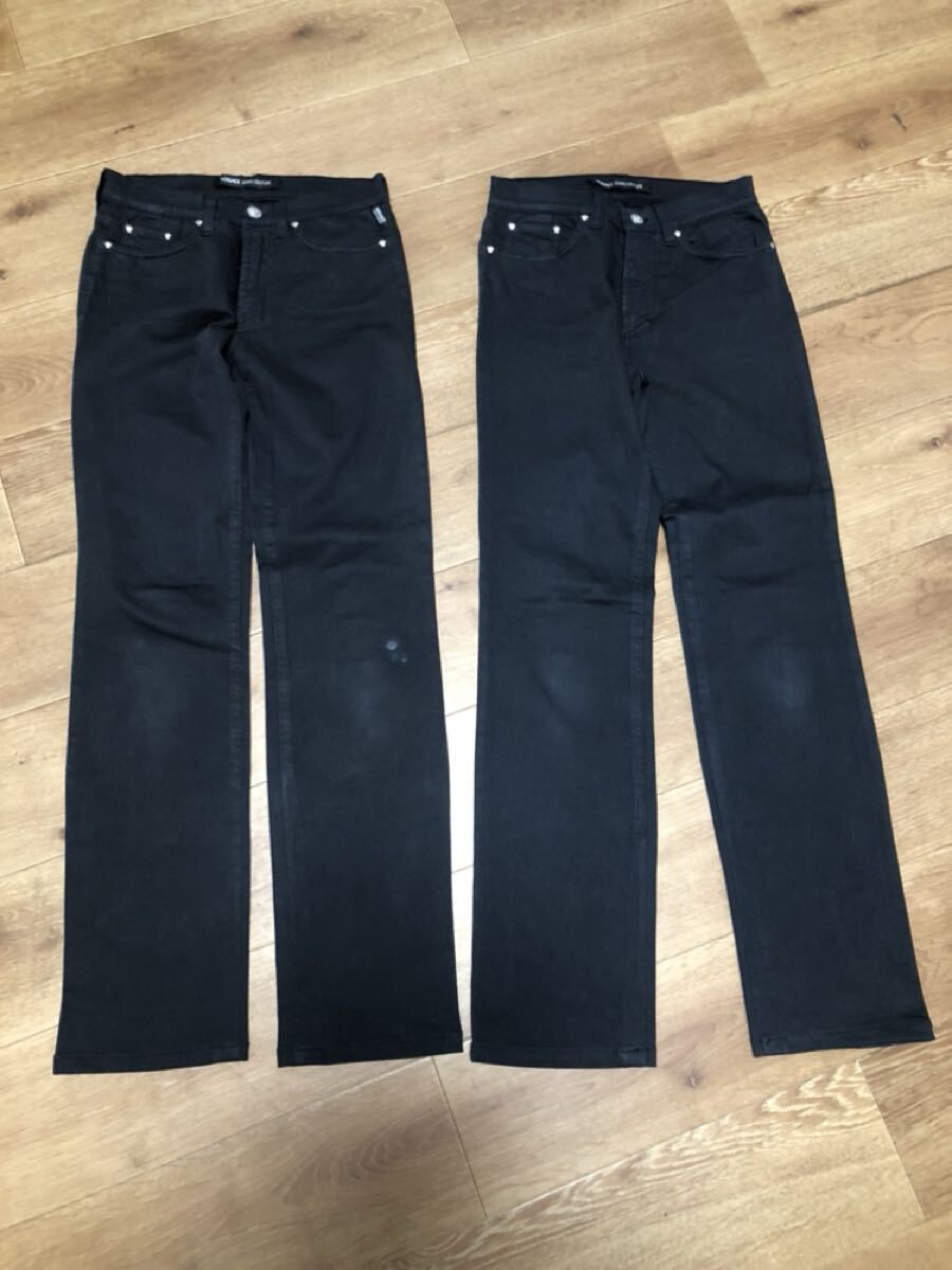 11-111 VERSACE Versace низ брюки черный чёрный одежда комплект женский мода бренд женский 11-111 VERSACE Versace низ брюки черный чёрный одежда комплект женский мода бренд женский