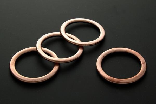 カワサキZ/KZ用エキゾーストガスケット_画像1