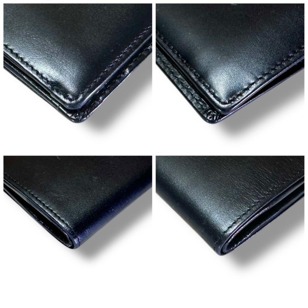 GIANNI VERSACE ジャンニヴェルサーチ 長財布 ロングウォレット レザー ブラック メデューサロゴ イタリア製_画像7