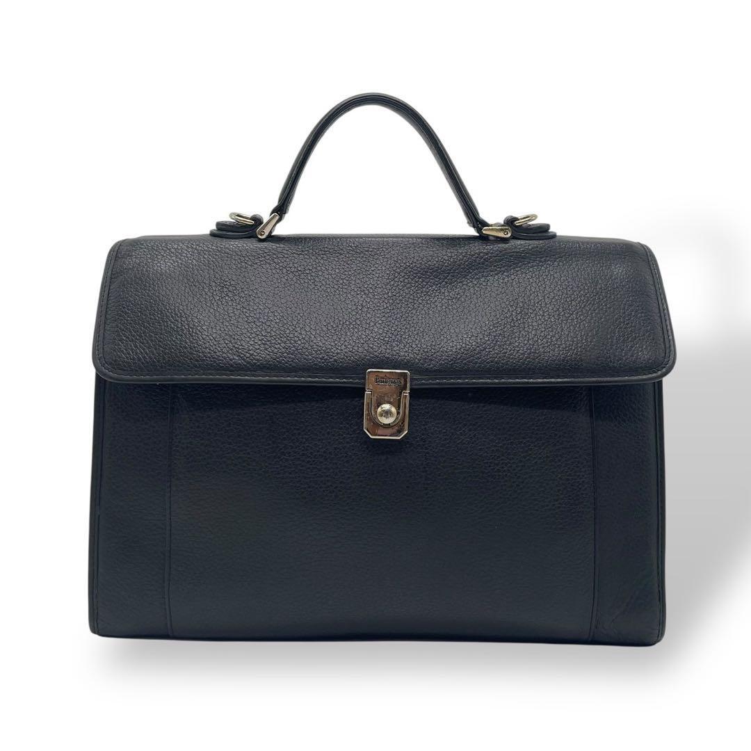 Burberrys バーバリー ハンドバッグ 2way トップハンドル フォーマル ブラック ノバチェック _画像2