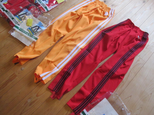 70年代 ヨット スポーツウェア トレパン 下 LLサイズ5 Lサイズ4 未使用 足掛けゴム付 9着_画像2