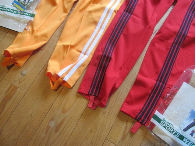 70年代 ヨット スポーツウェア トレパン 下 LLサイズ5 Lサイズ4 未使用 足掛けゴム付 9着_画像5