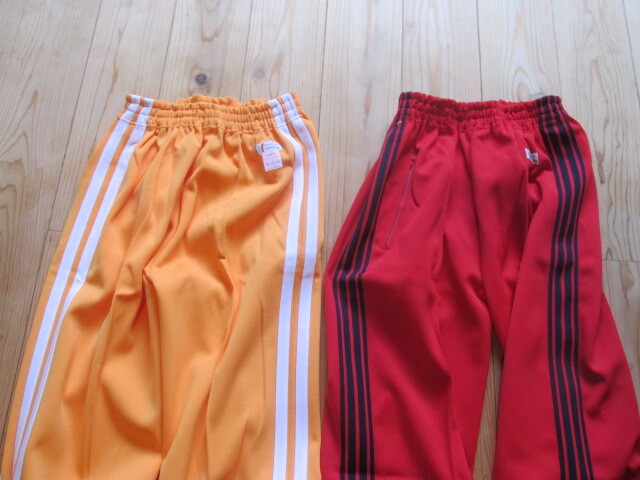 70年代 ヨット スポーツウェア トレパン 下 LLサイズ5 Lサイズ4 未使用 足掛けゴム付 9着_画像3