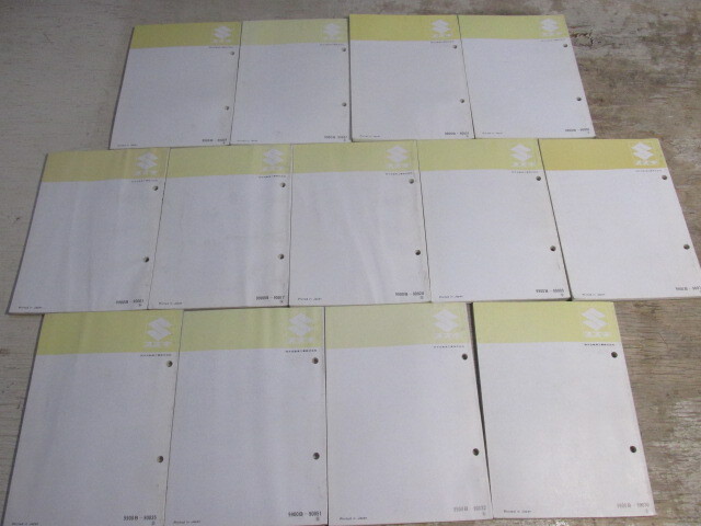 スズキ 船外機 昭和58 59年 DTシリーズ 13冊 パーツカタログ_画像5