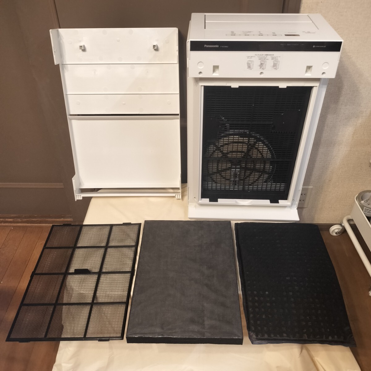 K11166 *Panasonic/ Panasonic увлажнение очиститель воздуха F-VC70XU 2022 год производства рабочее состояние подтверждено *