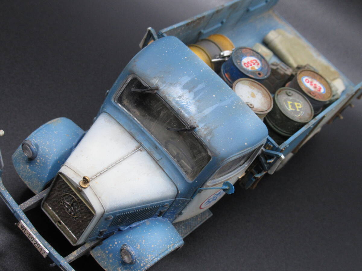 ★☆1/35 完成品　イタレリ　メルセデス・ベンツ L3000 ガソリン運搬車★☆★☆_画像8