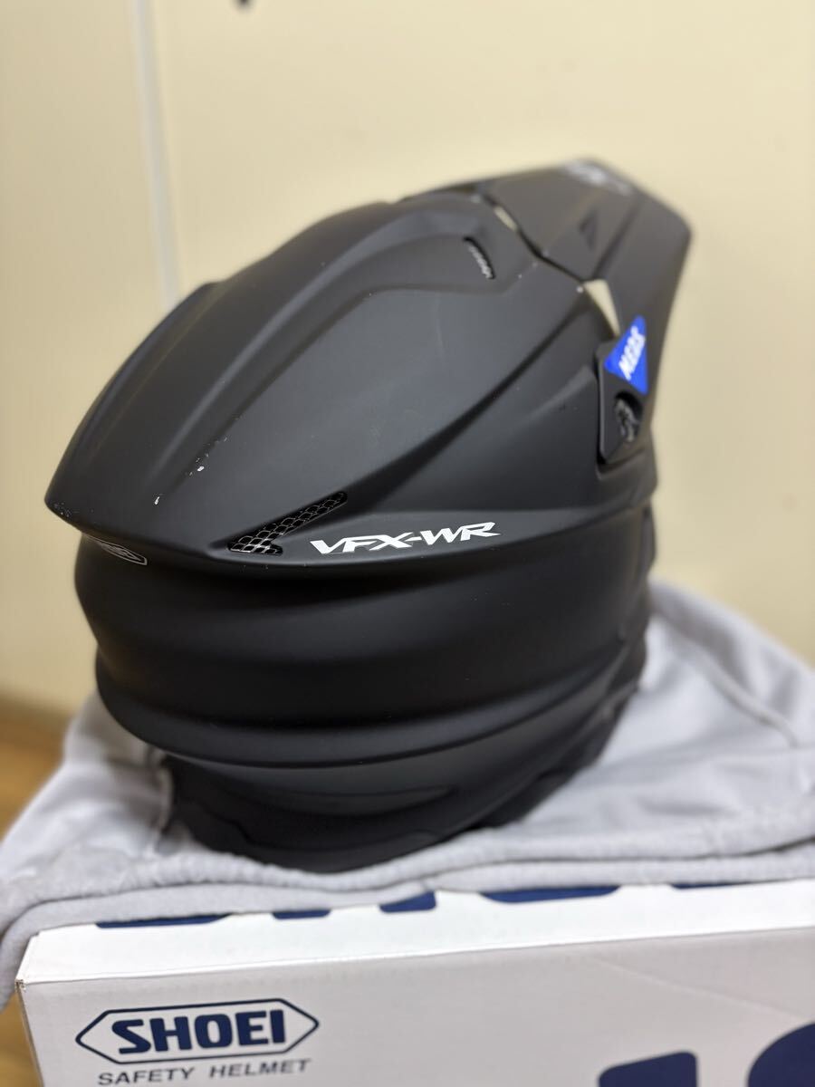 SHOEI Shoei VFX-WR матовый черный off-road шлем шлем M размер off-road шлем off ад 