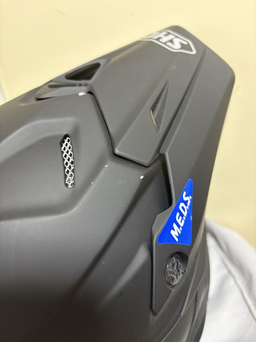 SHOEI Shoei VFX-WR матовый черный off-road шлем шлем M размер off-road шлем off ад 