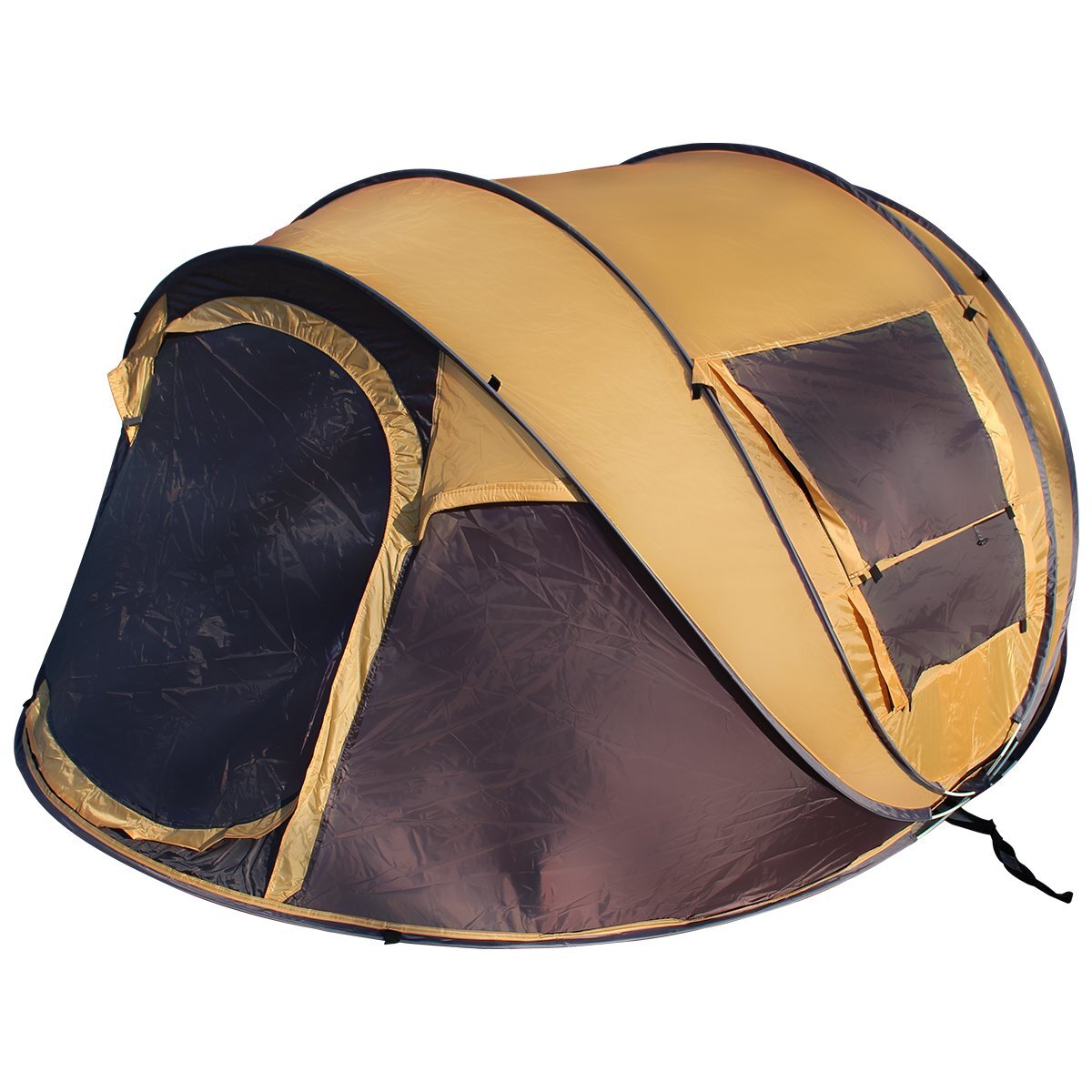3 человек из 4 человек для! простой сборка! одним движением тип палатка-купол кемпинг уличный легко собирающаяся палатка палатка-купол бежевый простой палатка 