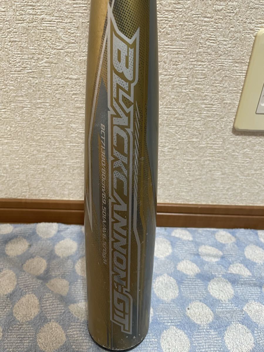 бейсбол подросток бейсбол bat ZETT для софтбола металл для софтбола подросток карбоновый черный Canon GT