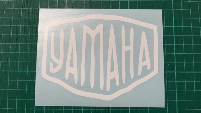 VD2)yamaha_ Yamaha разрезные наклейки наклейка 