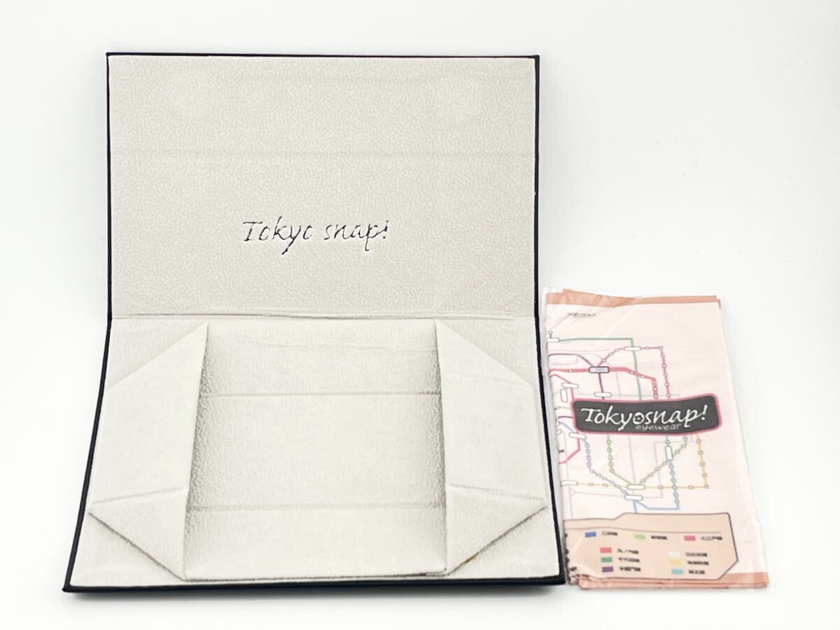 【新品未使用】TOKYO SNAP PLUS トウキョウスナップ Tokyo snap ! TS-6002 レスザン メガネ フレーム 49□17-140 販売価格36300円 82-1_画像8