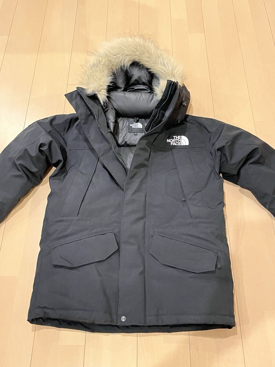 美品　ノースフェイス アンタークティカパーカ　ブラック　ND92342 Lサイズ_画像1
