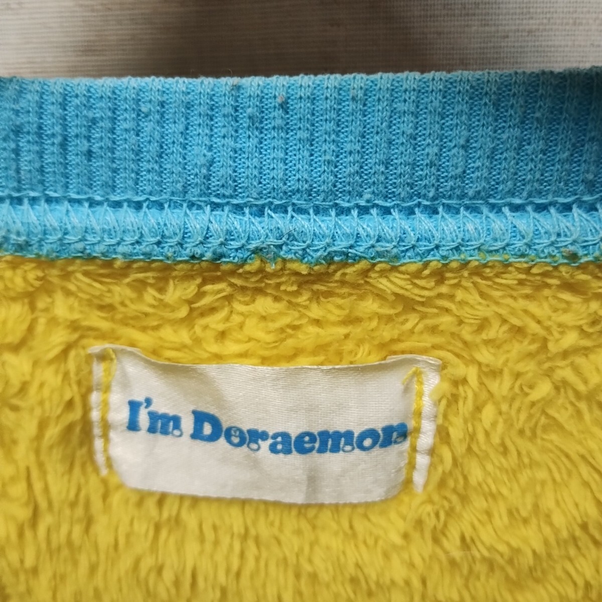 全国送料無料 ドラえもんのドラミちゃん子供服キッズ女の子 フリース素材パジャマトップス130_画像2