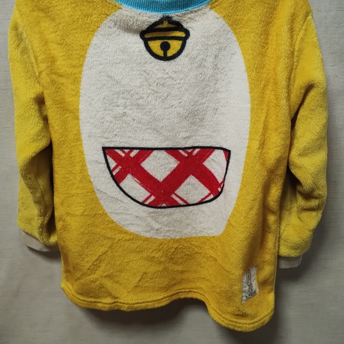 全国送料無料 ドラえもんのドラミちゃん子供服キッズ女の子 フリース素材パジャマトップス130_画像4