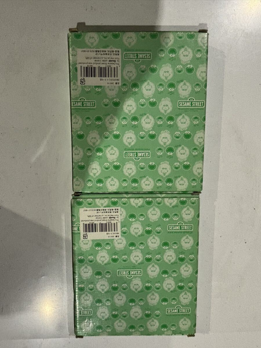 ②☆セサミストリートSESAME STREET☆シンガソングパペット アーニー・ケーキ皿 2枚☆まとめ売り！_画像9