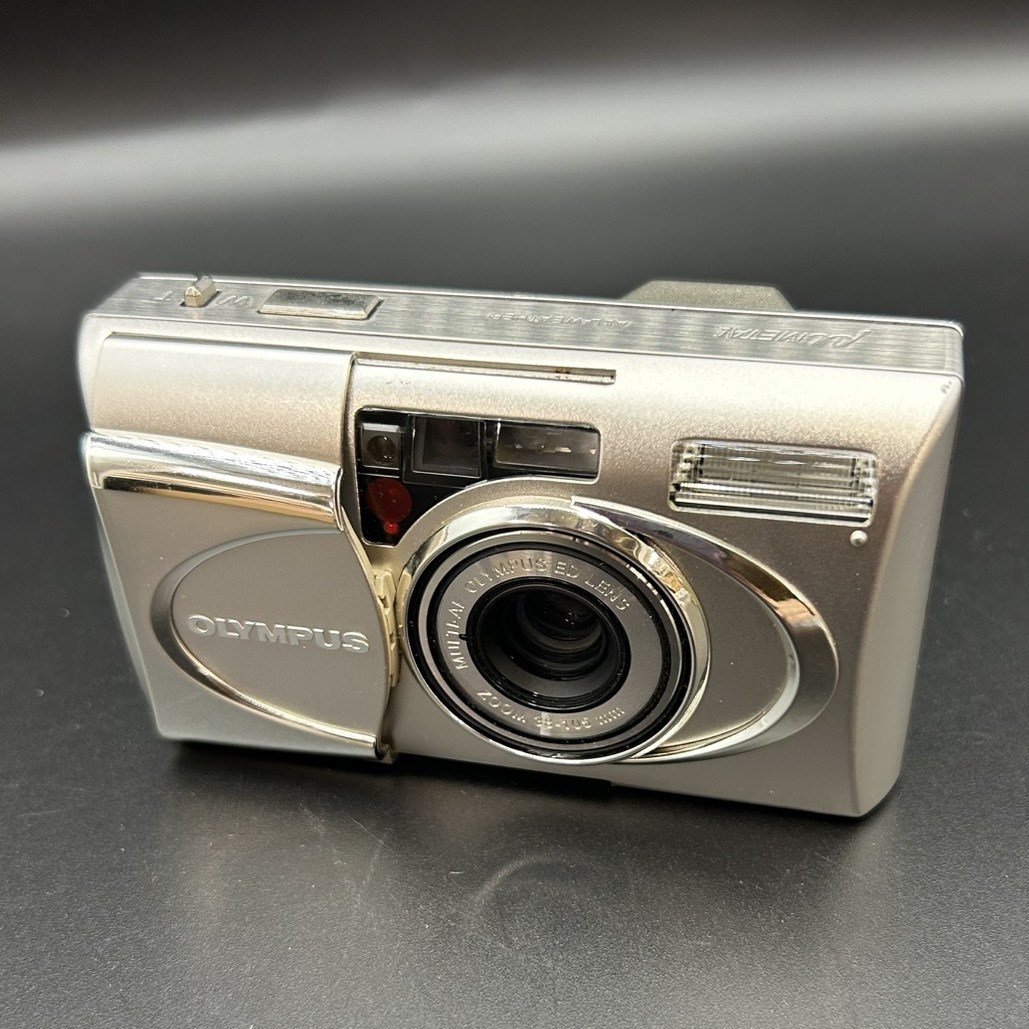 25広/B001130-1/MK8000/R114-205/【名古屋】OLYMPUS オリンパス ミュー コンパクトカメラ METAL フィルムカメラ_画像9