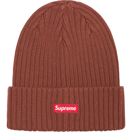 極美 22SS Supreme Overdyed Beanie オーバーダイ ビーニー Brown ブラウン ニットキャップ_画像1
