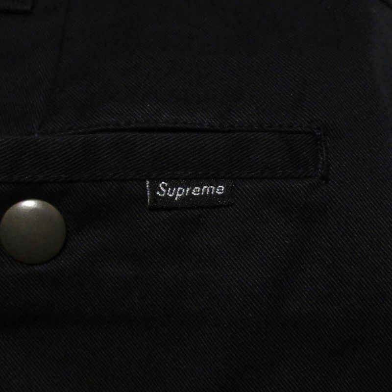 極美 23AW Supreme Work Pant 32 ワーク パンツ Black ブラック_画像6