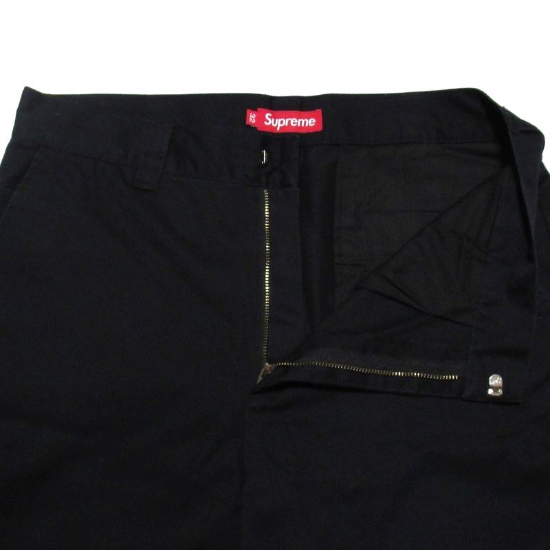 極美 23AW Supreme Work Pant 32 ワーク パンツ Black ブラック_画像5