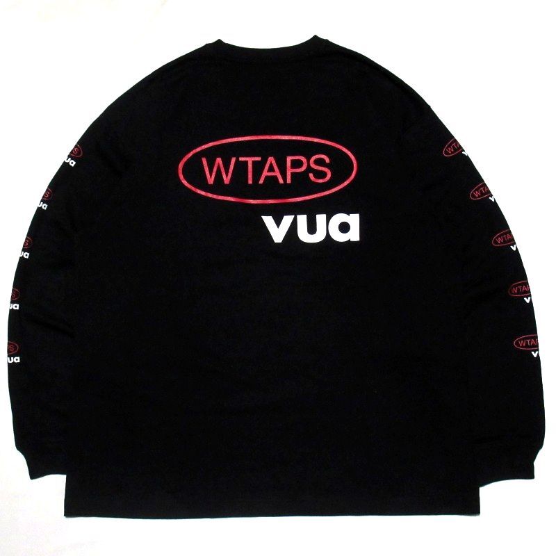 極美 24AW WTAPS PRTC LS COTTON Mサイズ 長袖 Tシャツ Black ブラック 242ATDT-CSM13 ダブルタップス_画像3