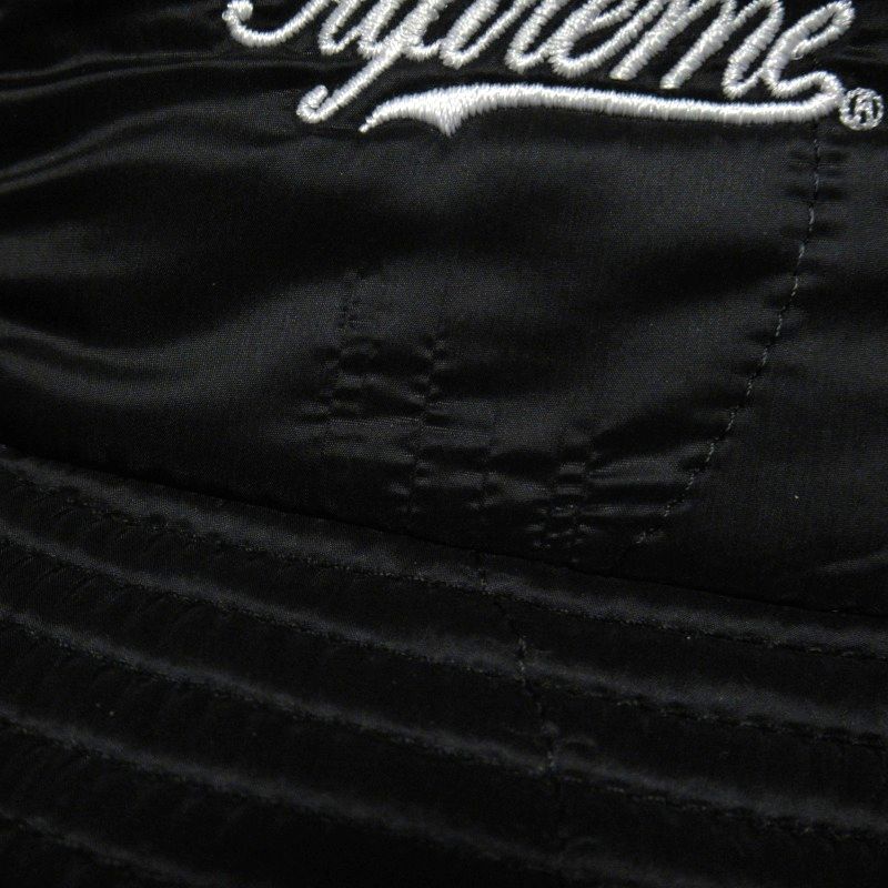 22AW Supreme Quilted Liner Crusher S/Mサイズ キルティング ライナー クラッシャー ハット Olmetex オルメテックス Black ブラック_画像6