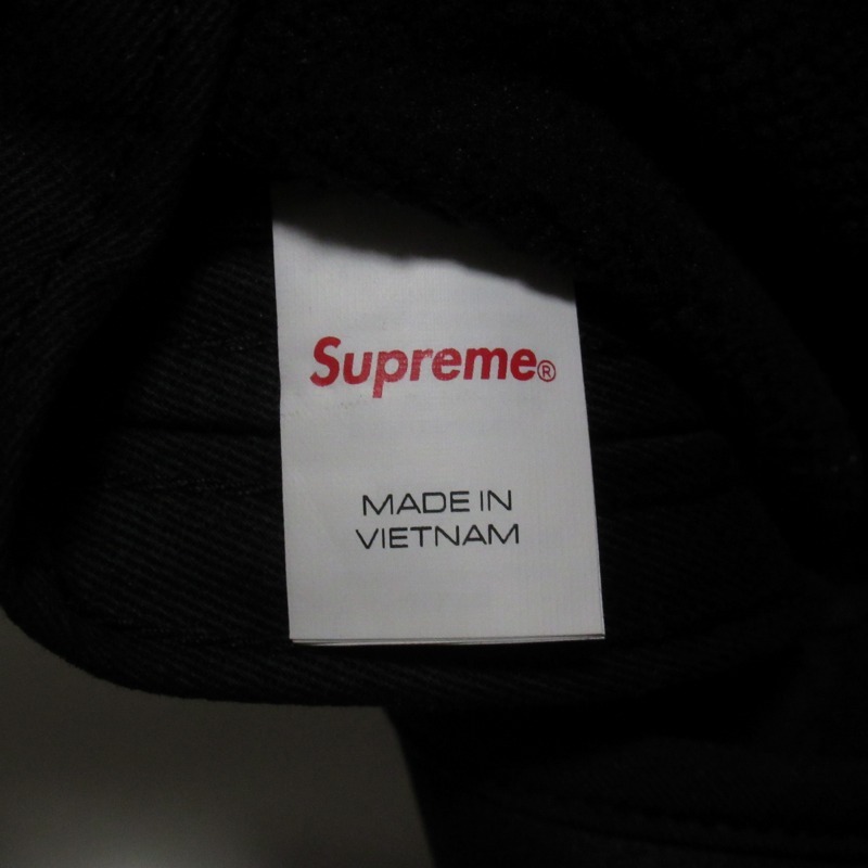 極美 24AW Supreme WINDSTOPPER Earflap Camp Cap ウインドストッパー イヤーフラップ キャンプ キャップ Black ブラック_画像10