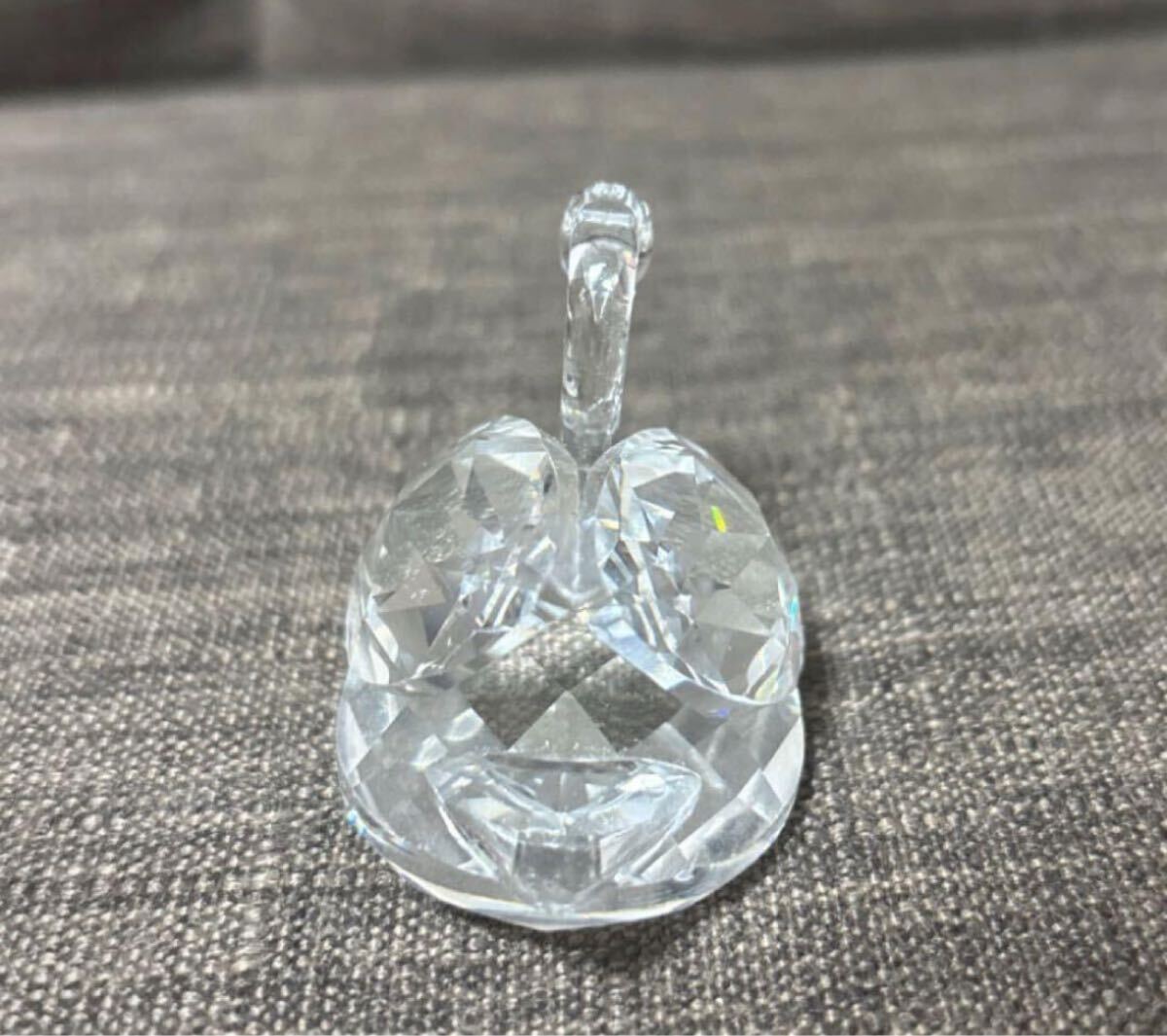 スワロフスキー スワン 白鳥 クリスタル オブジェ 置物 クリスタルガラス_画像3