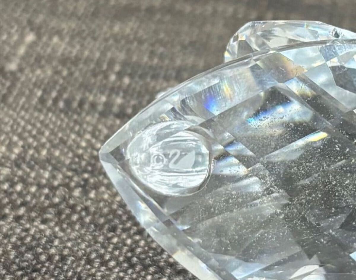 スワロフスキー スワン 白鳥 クリスタル オブジェ 置物 クリスタルガラス_画像6