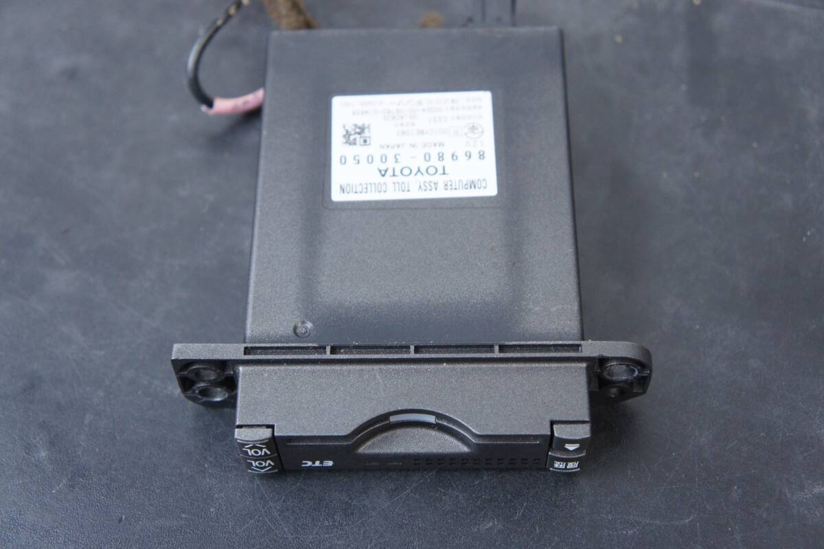 ETC 86980-30050 ETCアンテナ付 電源ハーネス欠品 デンソー 86990-28040 DENSO トヨタ 純正 @15231s_画像8