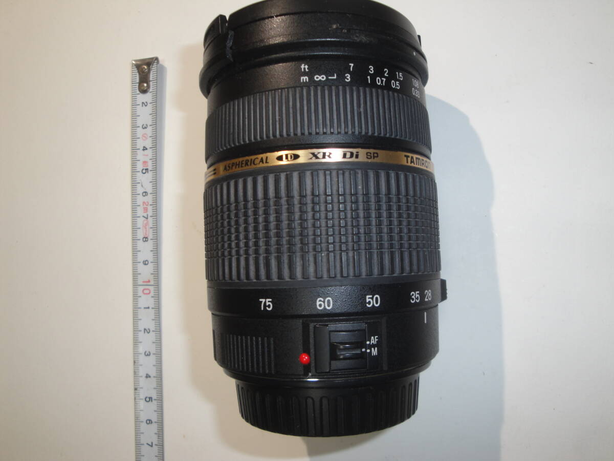 ☆ニコンカメラ用《TAMRON大口径ズームレンズ（A09:AF28-75㎜ F/2.8 [IF]MACRO Φ67・ASPHERICAL LD XR Di SP》☆ゆうパック ジャンク品_画像1