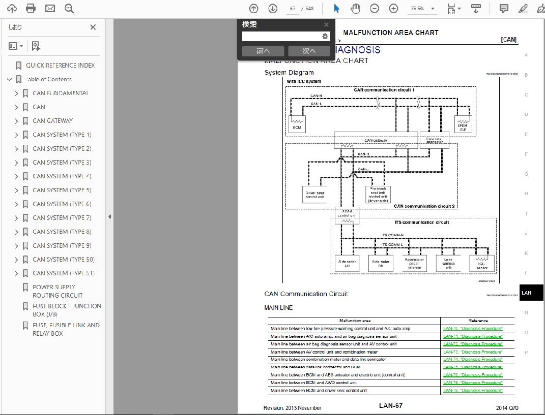 インフィニティ　FX35（2008-2012）＆ QX70（2014-2015）　ワークショップ＆リペアマニュアル＆配線図　整備書　※英語表記_画像6