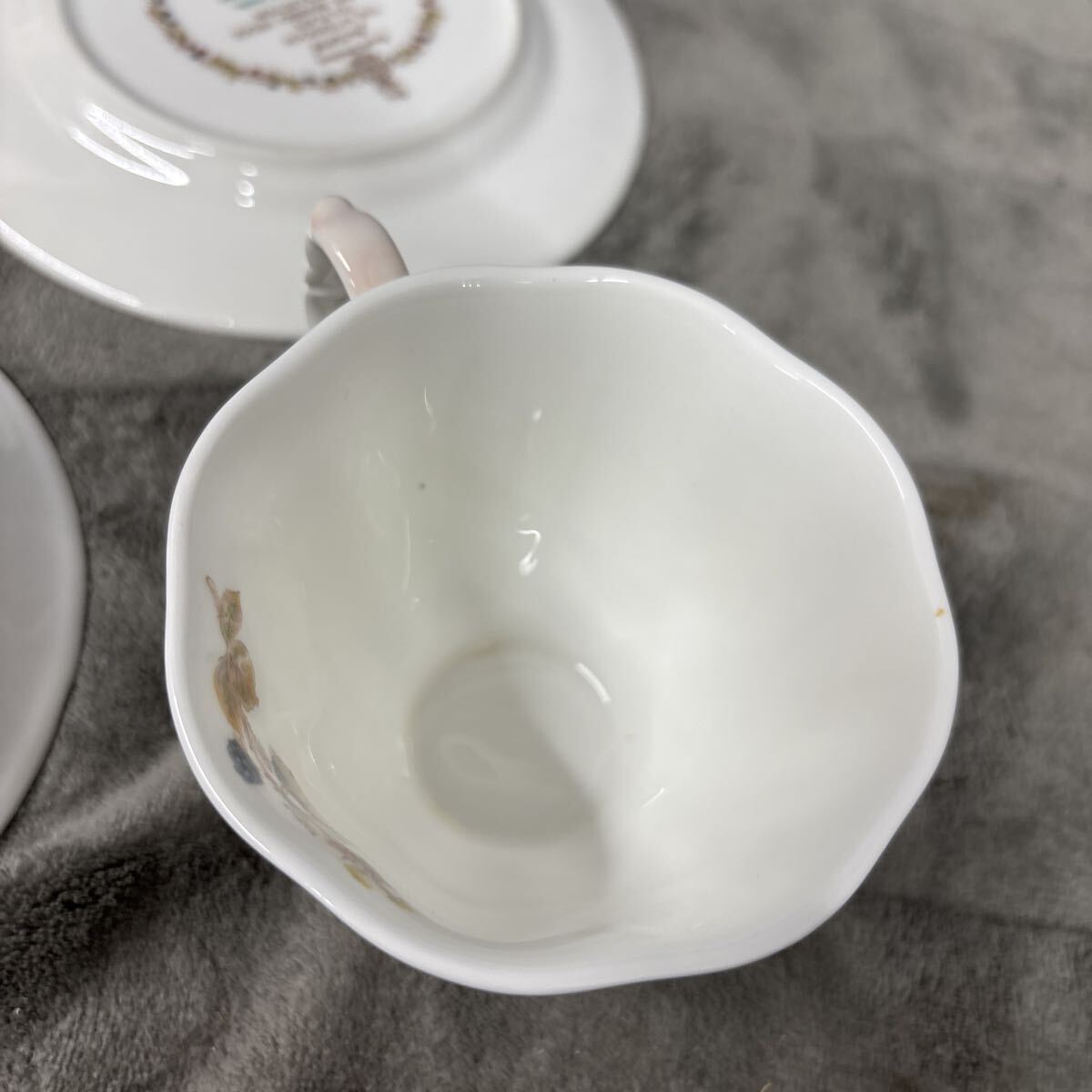 ロイヤルドルトン　ブランブリーヘッジ　秋　Autumn 　トリオ　　四季　中古　保管品_画像10